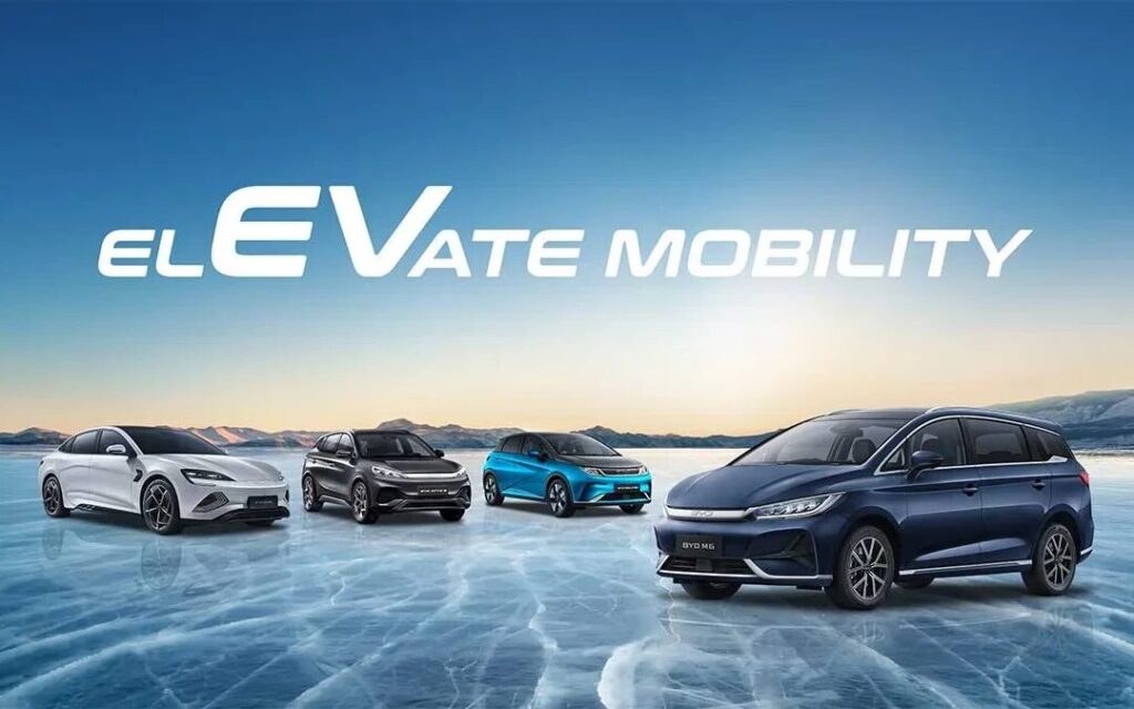 produk dari mobil listrik BYD Jakarta