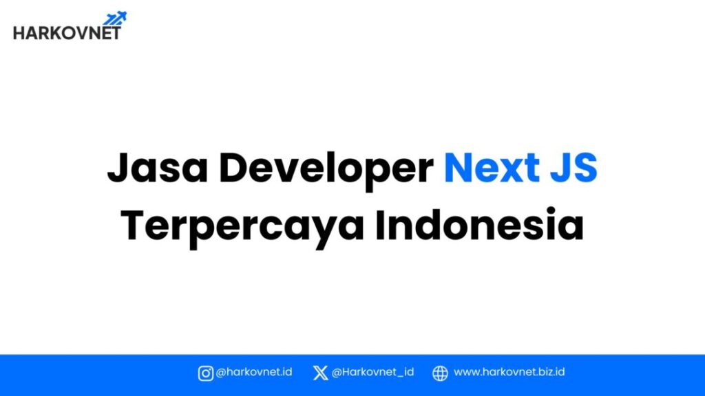 Cari Developer Next JS Murah dan Pro? Mulai 500rb | Harkovnet ...